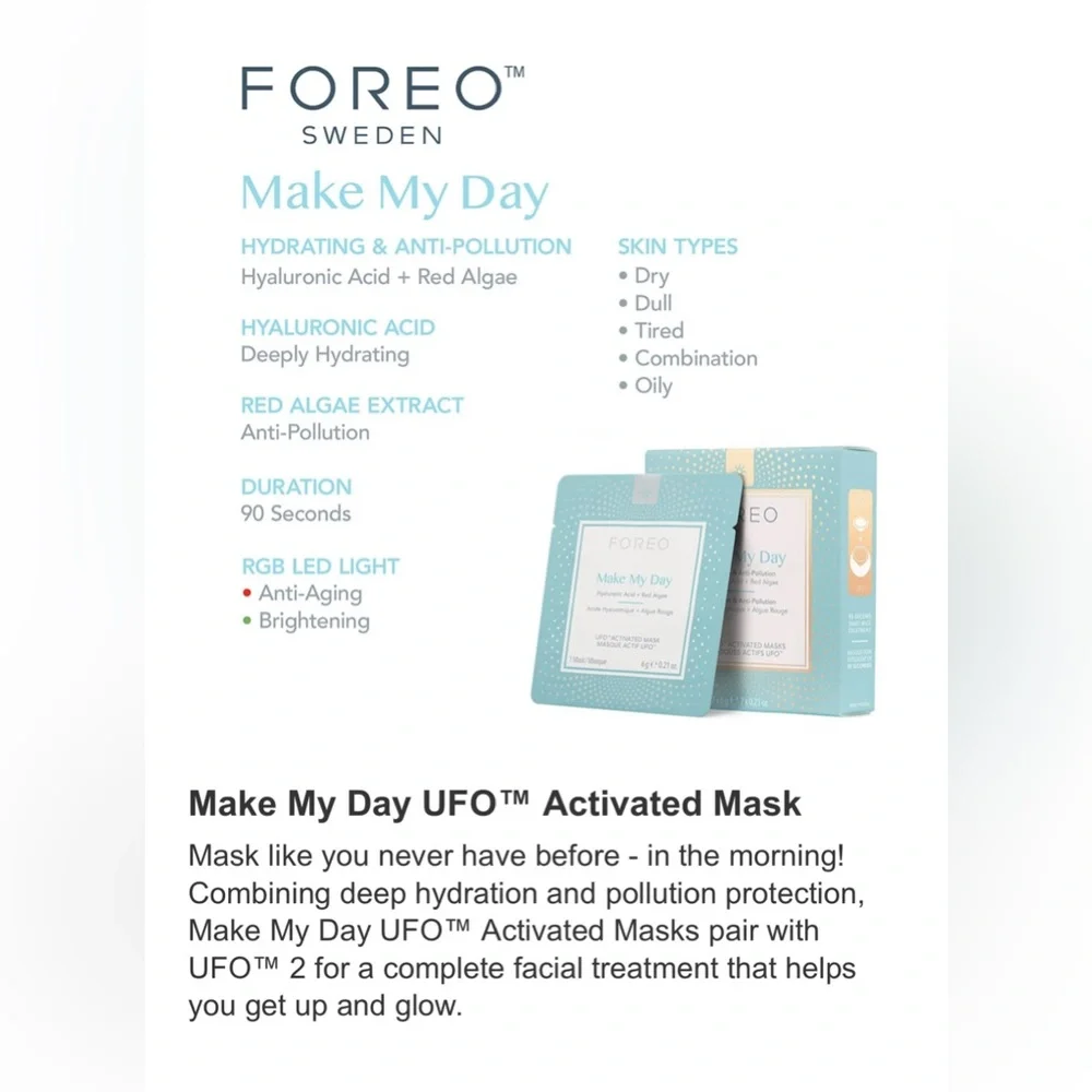 NWT FOREO UFO 2